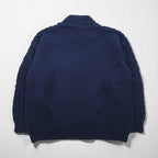 80s Vintage Fisherman Sweater ボトルネック ニット ポップコーン編み セーター XL カナダ製 80年代 Winterhouses