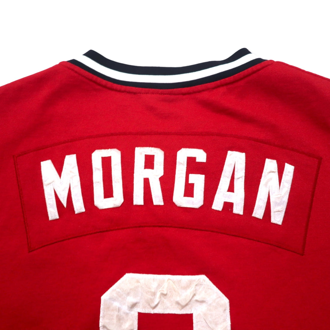 NIKE Game Shirt Baseball Shirt XXL Red Cotton Polyester COOPERSTOWN COLLECTION Numbering MLB CINCINNATI REDS Big Size