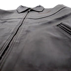 STORMTECH CLASSICS Full-Zip Leather Jacket レザー ジップアップジャケット L ブラウン
