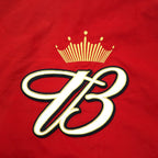 CHASE AUTHENTICS Budweiser Racing Jacket, Medium, Red, Nylon