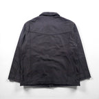 STORMTECH CLASSICS Full-Zip Leather Jacket レザー ジップアップジャケット L ブラウン