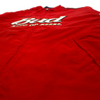 CHASE AUTHENTICS Budweiser Racing Jacket, Medium, Red, Nylon