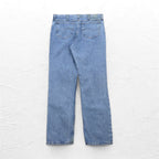 Lee 90s Washed Denim Pants L Light Blue Zipper Fly 2008991 Made in Costa Rica