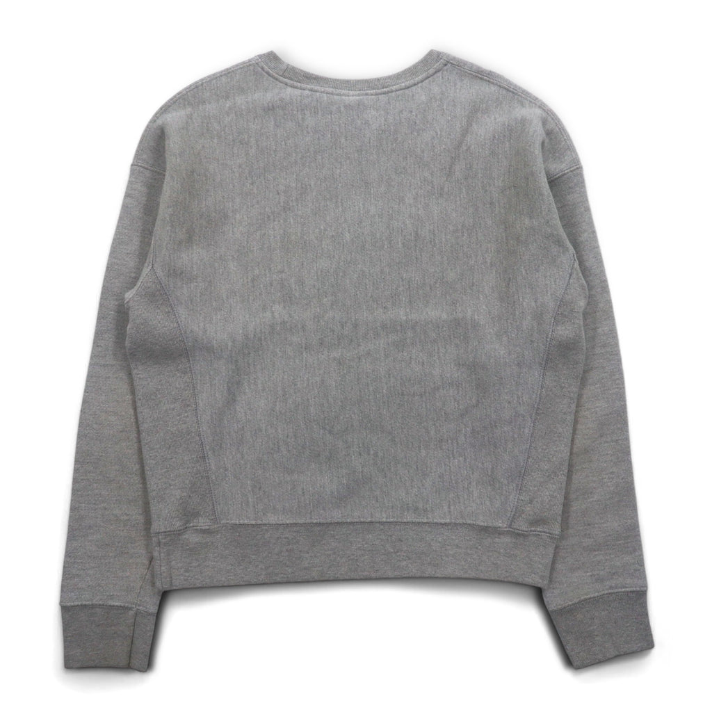 Champion Reverse Weave Sweatshirt, XL, Grey, Script Logo, Blue Single Tag, Reprint, Made in Honduras
