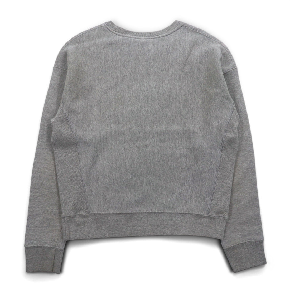 Champion Reverse Weave Sweatshirt, XL, Grey, Script Logo, Blue Single Tag, Reprint, Made in Honduras