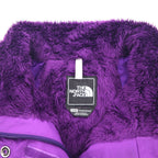 THE NORTH FACE ハイベント HYVENT AUCV ソフトシェル マウンテンジャケット M パープル 防水 フリースライナー ハイネック ドローコード