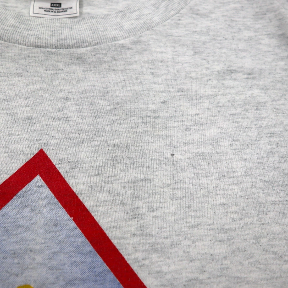BROOKLYN CYCLONES 90s Baseball Print T-Shirt 3XL Grey FRUIT OF THE LOOM Big Size Made in El Salvador