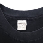 90s ONIGA SPORTSWEAR Snowmobile Print T-Shirt L Black Cotton SKI-DOO