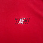 HILFIGER ATHLETICS (TOMMY HILFIGER) Long Sleeve T-Shirt, Long T, XXL, Red, Cotton