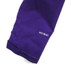 THE NORTH FACE ハイベント HYVENT AUCV ソフトシェル マウンテンジャケット M パープル 防水 フリースライナー ハイネック ドローコード