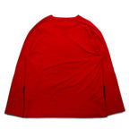 HILFIGER ATHLETICS (TOMMY HILFIGER) Long Sleeve T-Shirt, Long T, XXL, Red, Cotton