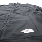 THE NORTH FACE トラックジャケット Vapor WiCK SHIRT M ブラック 速乾 ダブルジップ