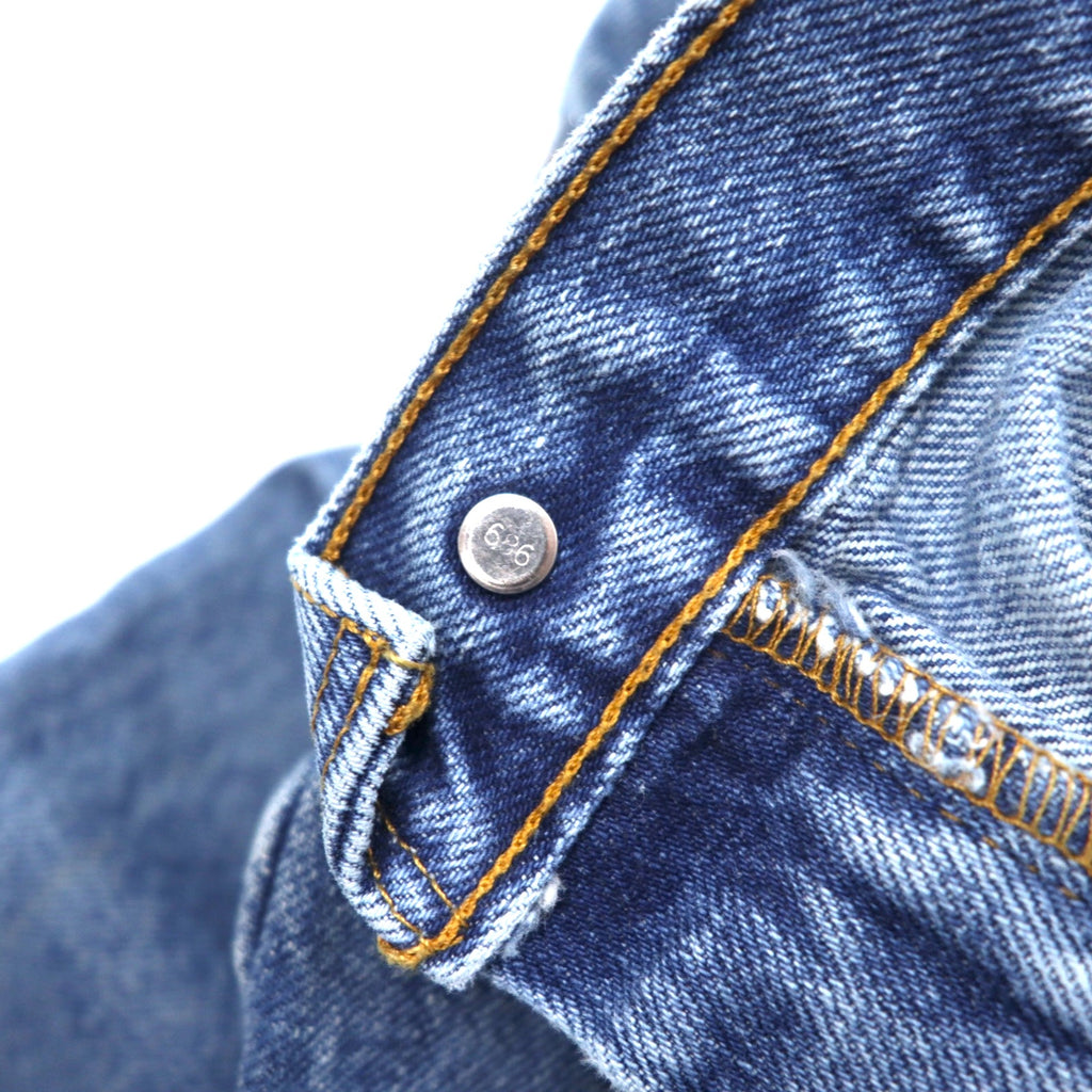 Levi's 00's CLASSIC RELAXED 550 Tapered Denim Pants 14 Blue Cotton RELAXED FIT TAPERED LEG Made in Mexico