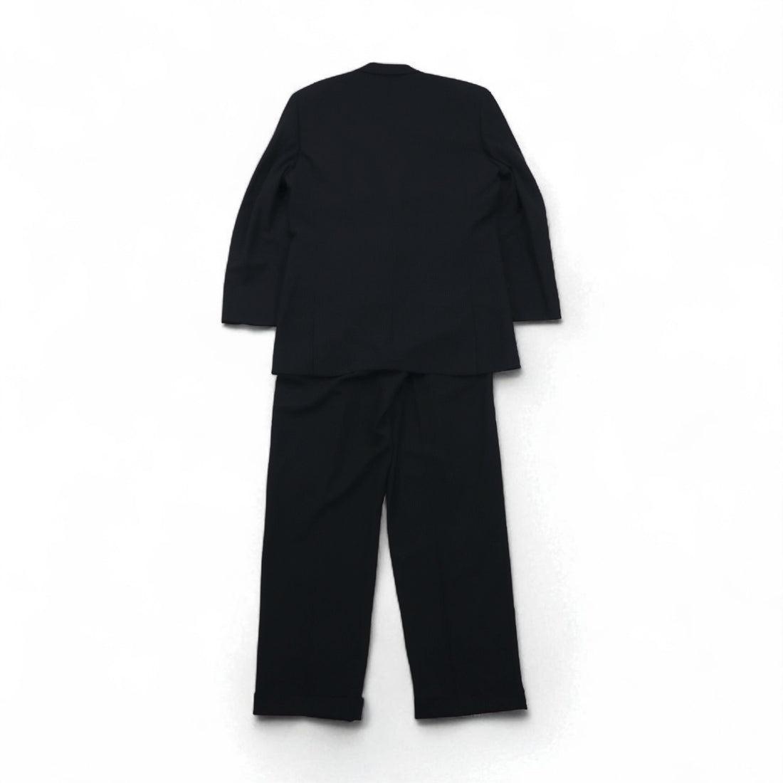 Paul Smith 90年代 3B スーツ セットアップ XL ブラック バーズアイ LANIFICIO FINTES イタリア生地 日本製