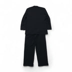 Paul Smith 90年代 3B スーツ セットアップ XL ブラック バーズアイ LANIFICIO FINTES イタリア生地 日本製