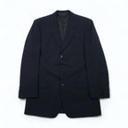 Paul Smith 90年代 3B スーツ セットアップ XL ブラック バーズアイ LANIFICIO FINTES イタリア生地 日本製