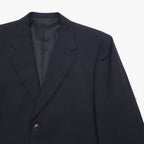 Paul Smith 90年代 3B スーツ セットアップ XL ブラック バーズアイ LANIFICIO FINTES イタリア生地 日本製