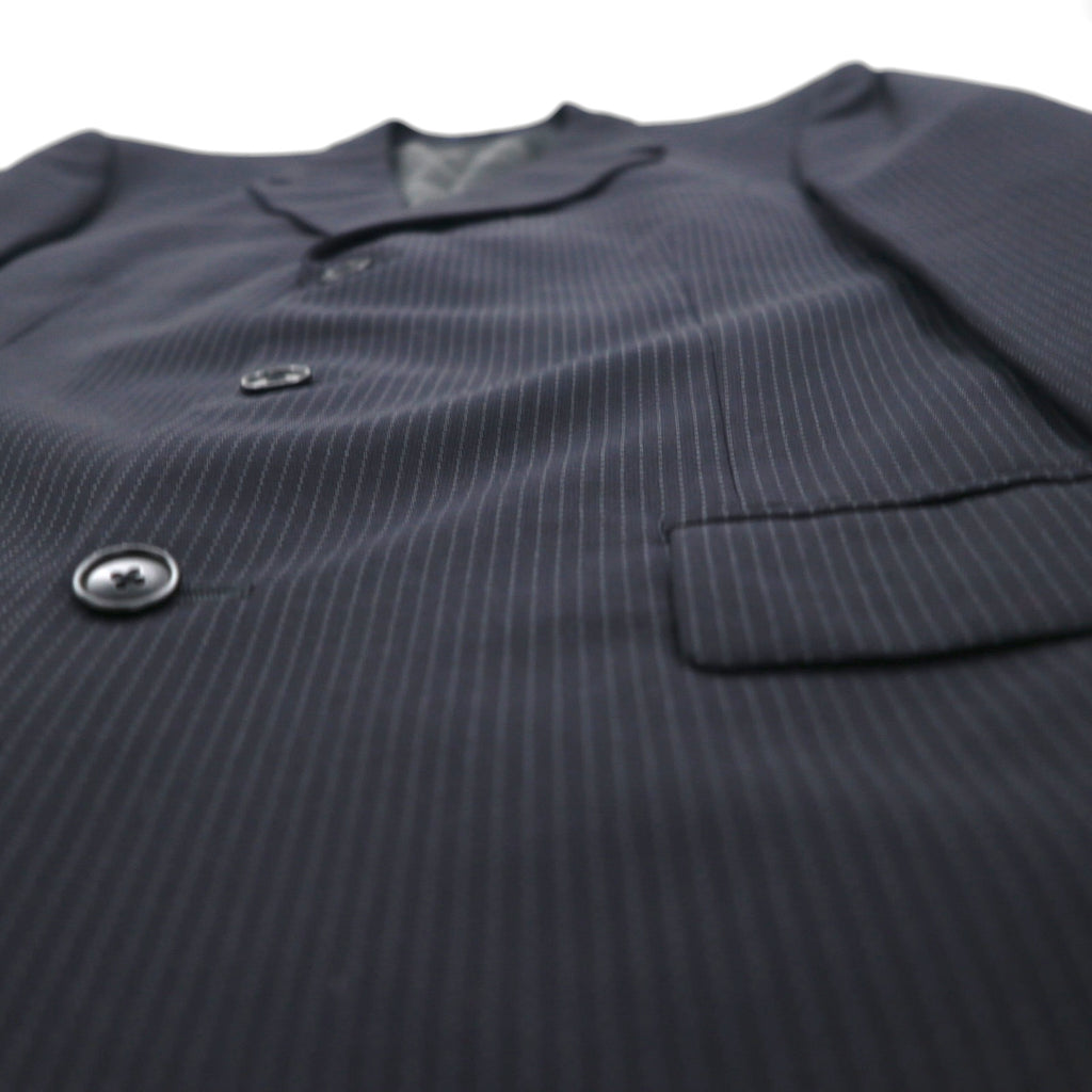 Paul Smith 90年代 3B スーツ セットアップ XL ブラック バーズアイ LANIFICIO FINTES イタリア生地 日本製
