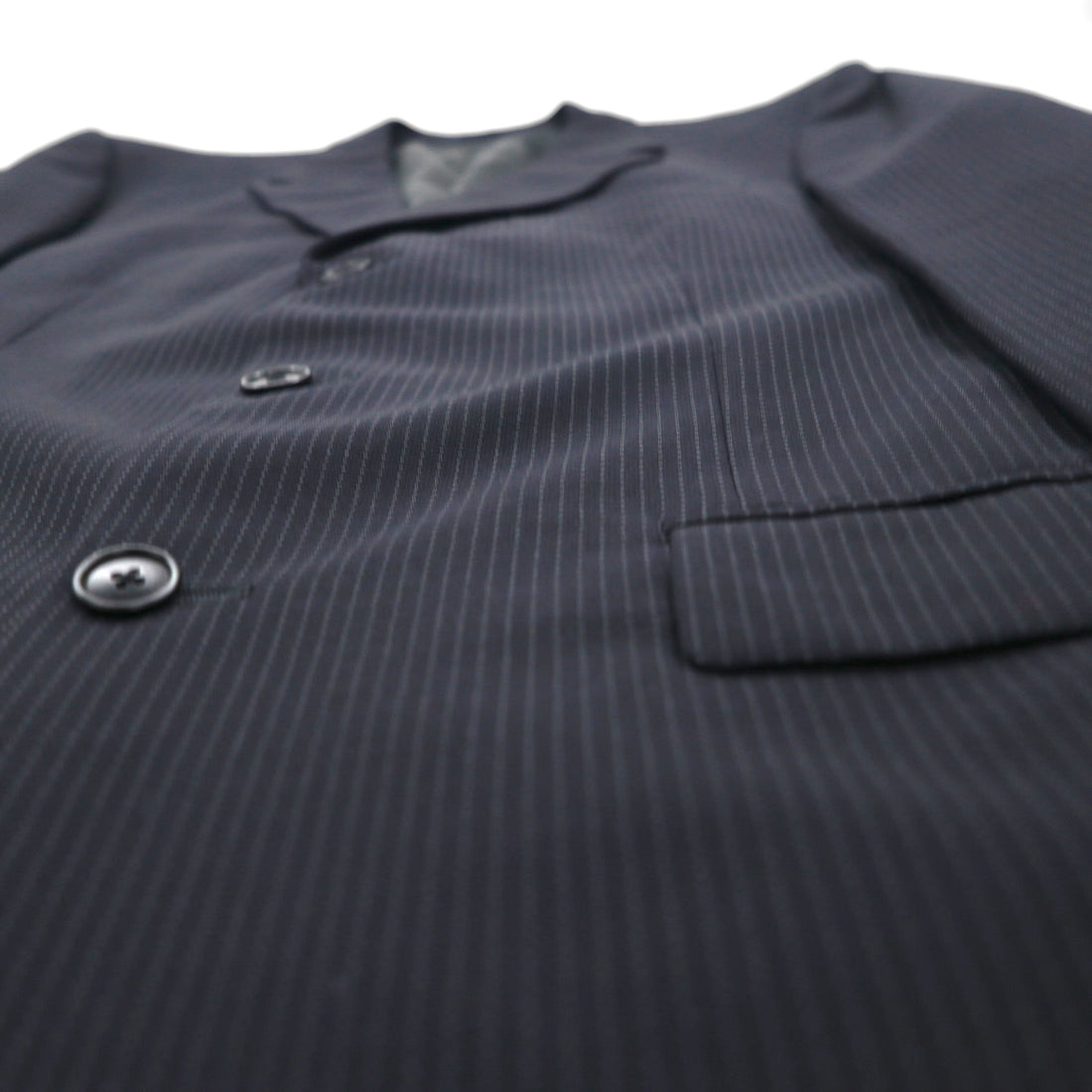 Paul Smith 90年代 3B スーツ セットアップ XL ブラック バーズアイ LANIFICIO FINTES イタリア生地 日本製