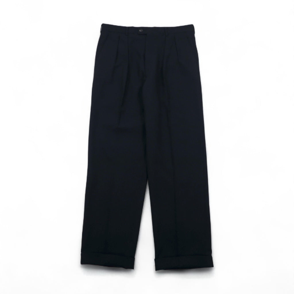 Paul Smith 90年代 3B スーツ セットアップ XL ブラック バーズアイ LANIFICIO FINTES イタリア生地 日本製