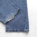 Levi's 00s 505 REGULAR FIT STRAIGHT LEG tapered denim pants L indigo blue zipper fly 505-4891 made in El Salvador