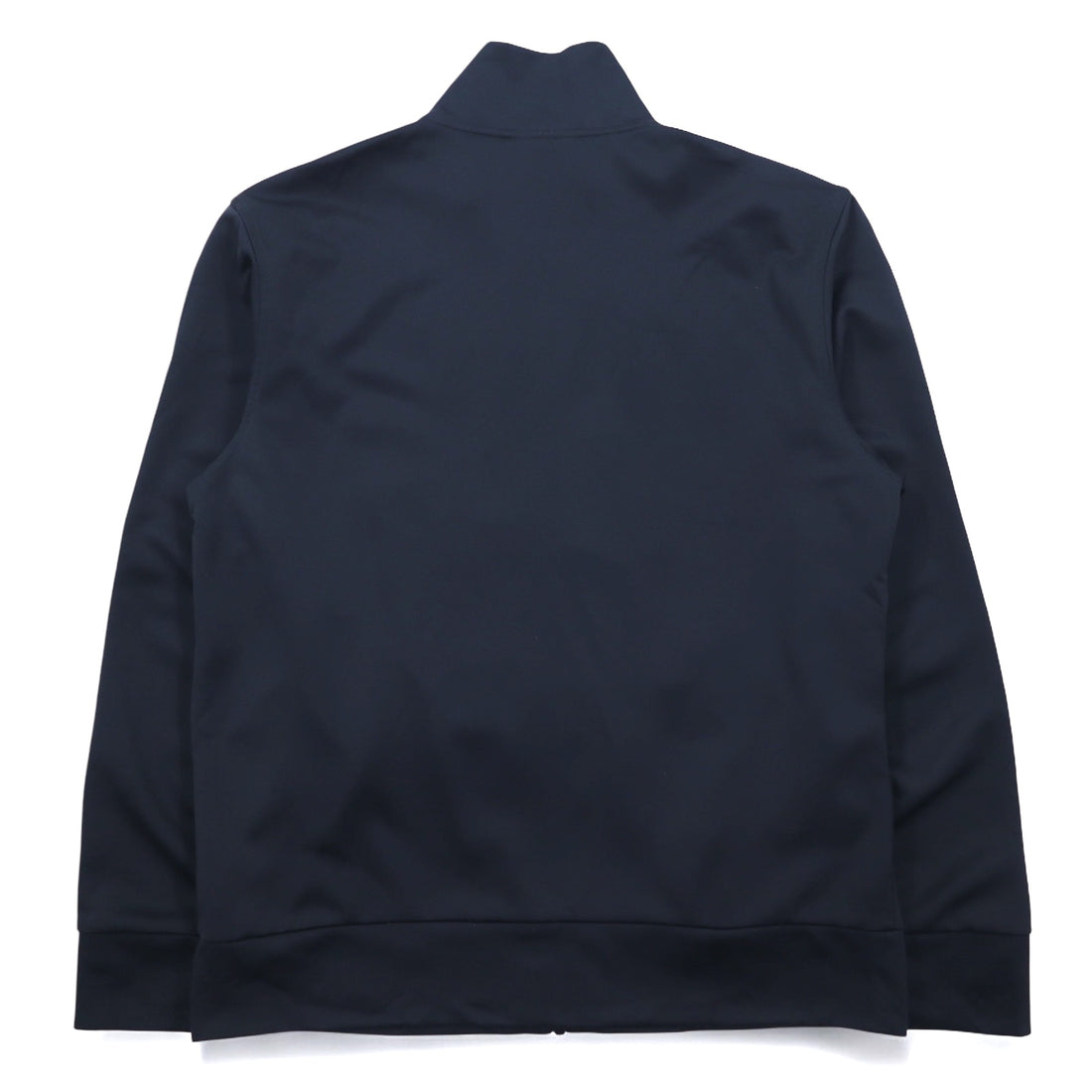 F-BOX by FILA High Neck Stand Collar Track Jacket Jersey M Navy Logo Print