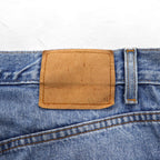 Levi's 00s 505 REGULAR FIT STRAIGHT LEG tapered denim pants L indigo blue zipper fly 505-4891 made in El Salvador