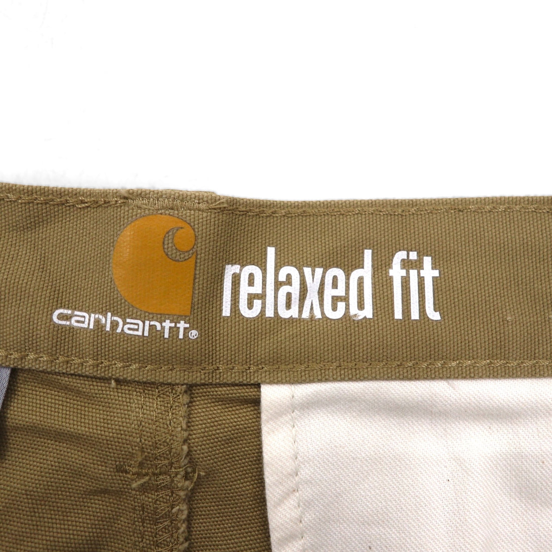 Carhartt Relaxed Fit Duck Short Cargo Pants, Rugged Flex, Size L, Beige, 103542