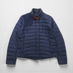 Ralph Lauren 90年代 キルティング ダウンジャケット XL ネイビー ナイロン チンストラップ