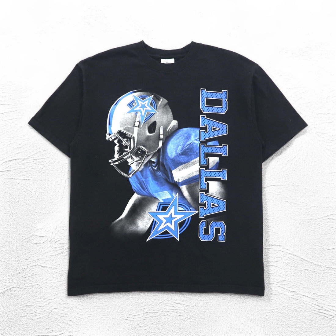 SHAKA WEAR USA COTTON Heavyweight T-Shirt XL Black NFL DALLAS COWBOYS