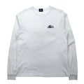 日本然リトテ-古着オンライン-CAMP7 ロングスリーブTシャツ ロンT L ホワイト ロゴ プリント コットン-CAMP7 Long Sleeve T-Shirt Long T L White Logo Print Cotton
