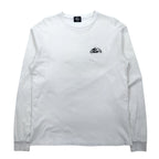 日本然リトテ-古着オンライン-CAMP7 ロングスリーブTシャツ ロンT L ホワイト ロゴ プリント コットン-CAMP7 Long Sleeve T-Shirt Long T L White Logo Print Cotton