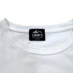 CAMP7 Long Sleeve T-Shirt Long TL White Logo Print Cotton