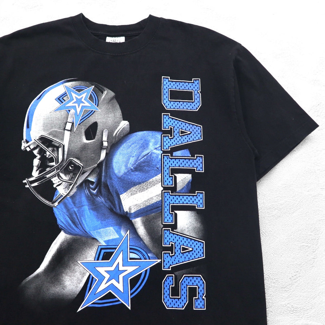 SHAKA WEAR USA COTTON Heavyweight T-Shirt XL Black NFL DALLAS COWBOYS