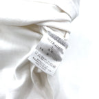 CAMP7 Long Sleeve T-Shirt Long TL White Logo Print Cotton