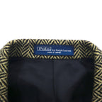 Polo Ralph Lauren 90s Made in Japan Herringbone Tweed 3B Tailored Jacket, Size M, Gray Wool