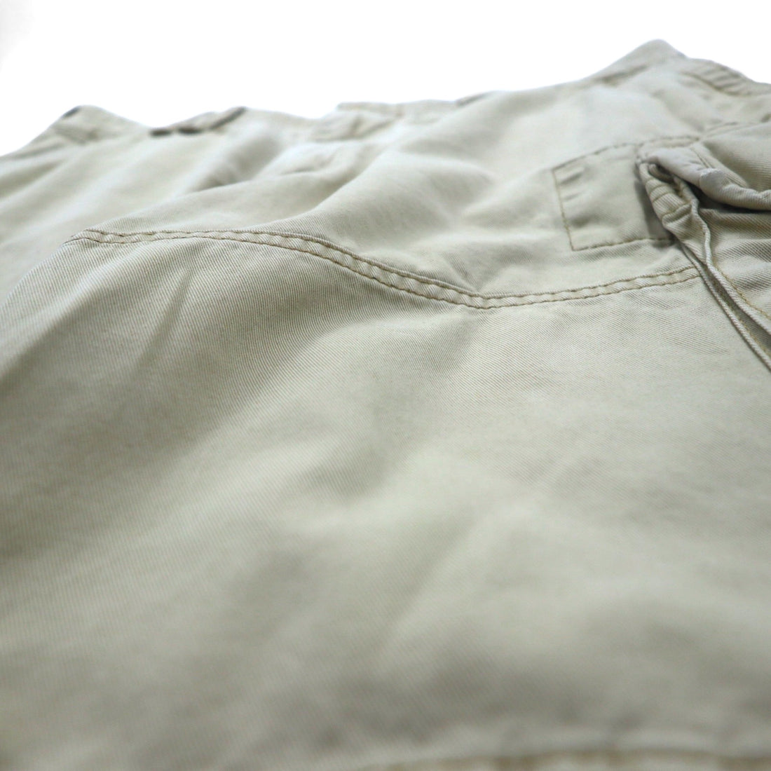 POLO RALPH LAUREN Polo Chino Baggy Short Cargo Pants, Size L, Beige, Cotton