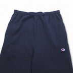 Champion Sweatpants, Large, Navy, Cotton, Fleece Lining, Bar Tag, Made in Honduras