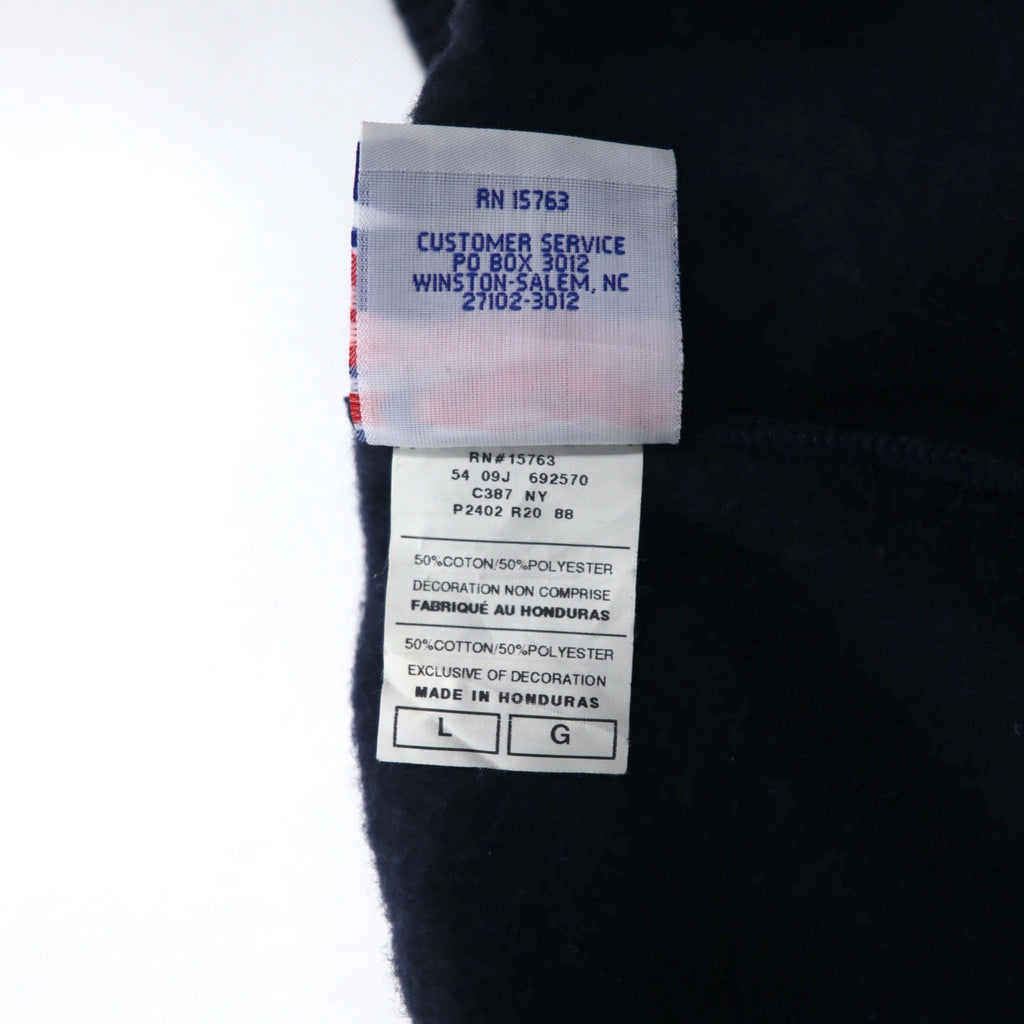 Champion Sweatpants, Large, Navy, Cotton, Fleece Lining, Bar Tag, Made in Honduras