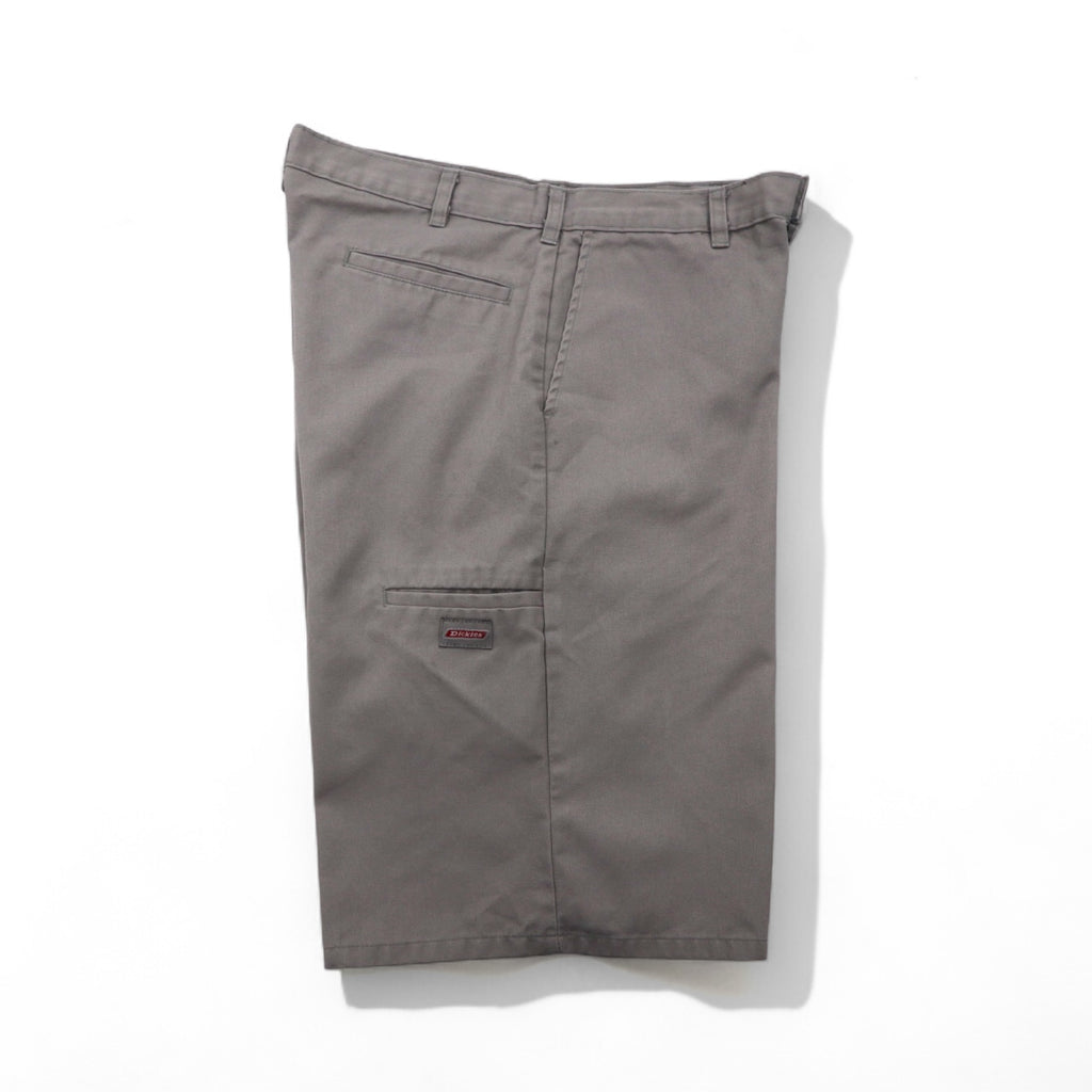 Dickies T/C Twill Short Work Pants, Size L, Gray, Polyester and Cotton, 7134838