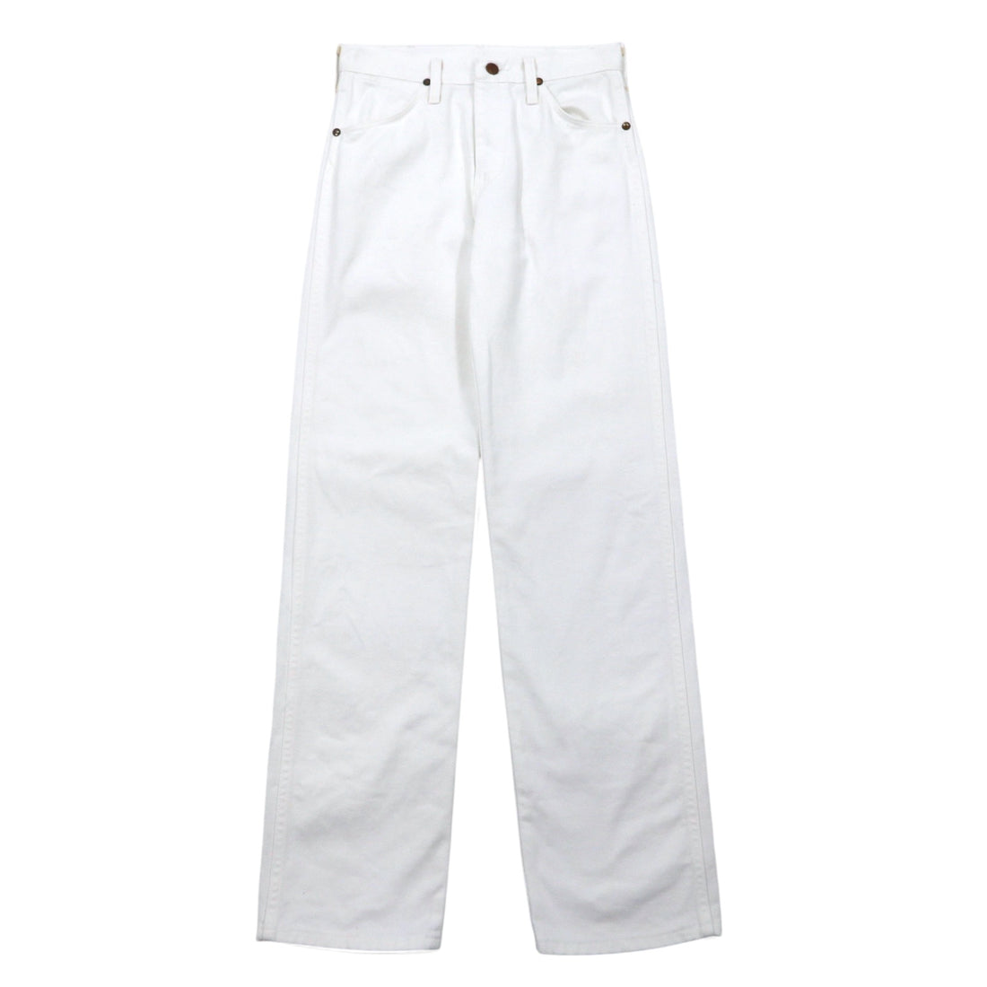 日本然リトテ-古着オンライン-Wrangler 90年代 USA製 ホワイト デニムパンツ 28 コットン 13MWZWI-Wrangler 90's USA Made White Denim Pants 28 Cotton 13MWZWI
