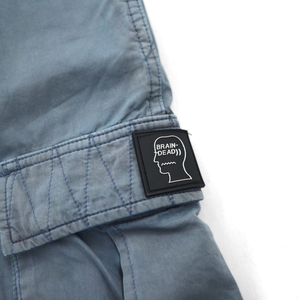BRAIN DEAD Flight Pants, Blue Flight Pants, Cargo Pants, Medium, Blue, Drawcord, Utility Pockets