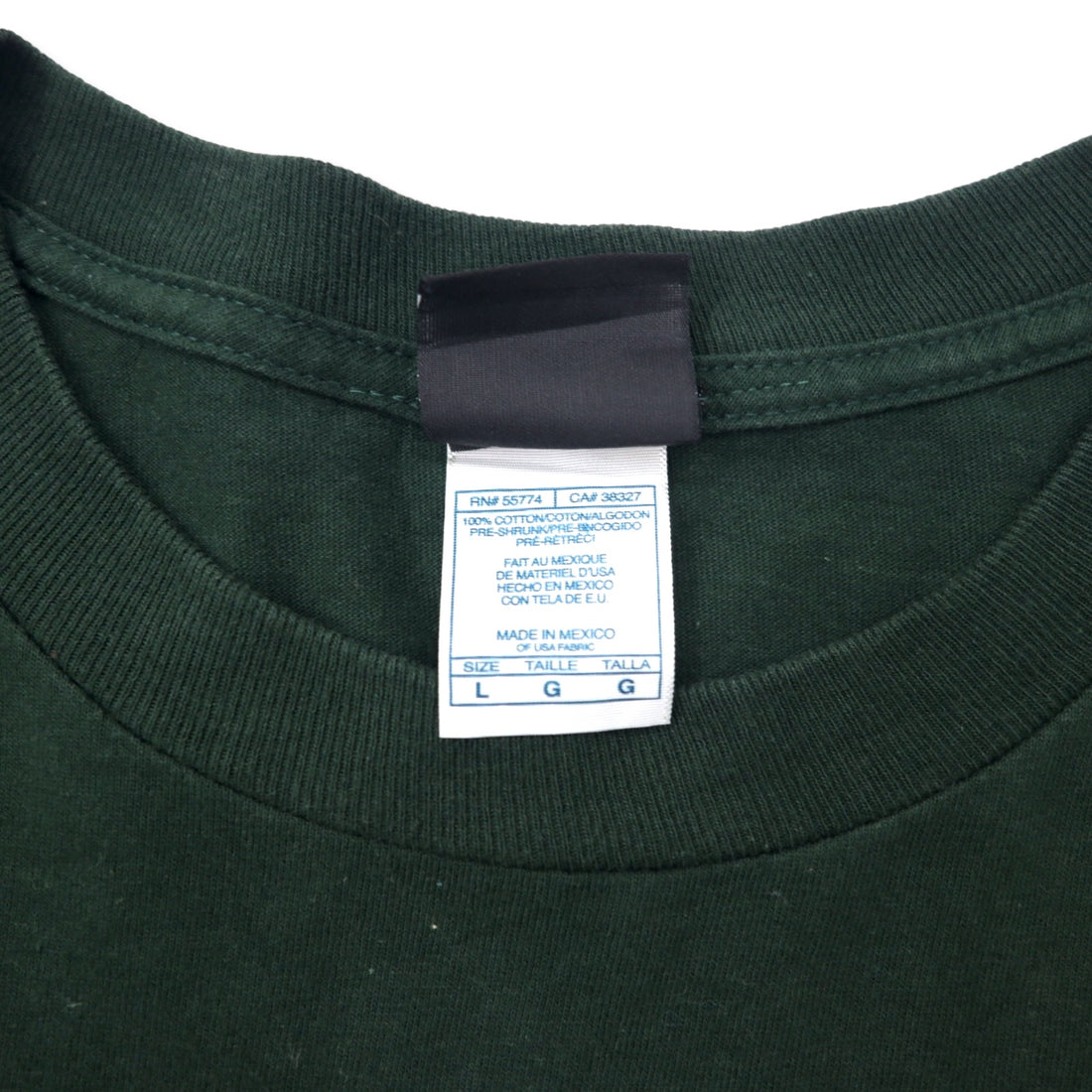 NFL TEAM APPAREL Packers Print Long Sleeve T-Shirt Long TL Green Cotton PACKERS Made in Mexico