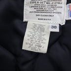 Golden Fleece by SPIEWAK USA Made 90s N-3B Flight Jacket M Gray Quilted Liner 1N3BFJ