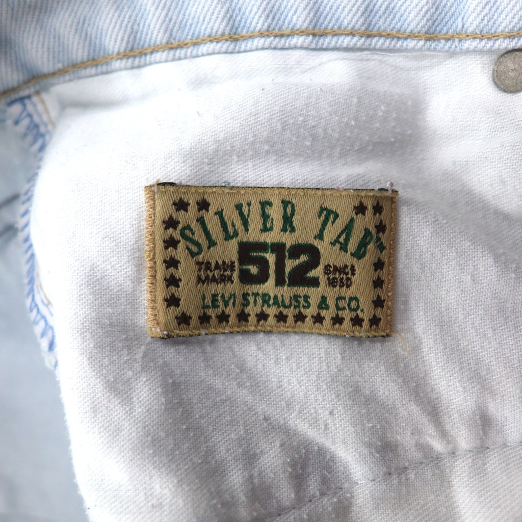 Levi's SILVER TAB 90s USA Made Silver Tab 512 Tapered Denim Pants Size M Blue 40512-0736