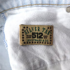 Levi's SILVER TAB 90s USA Made Silver Tab 512 Tapered Denim Pants Size M Blue 40512-0736