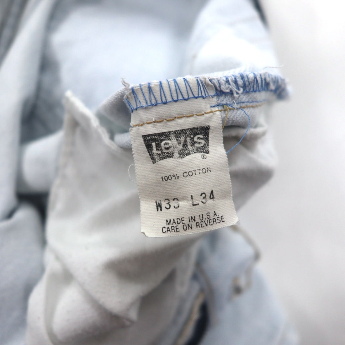 Levi's SILVER TAB 90s USA Made Silver Tab 512 Tapered Denim Pants Size M Blue 40512-0736