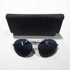 GUCCI メタル ラウンド サングラス ダブルブリッジ GG4252 KJ14X 58-16 140 イタリア製