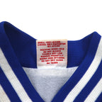 Cardinal 90s USA Made Varsity Jacket L Blue Nylon NEW ROCHELLE Baseball Back Print