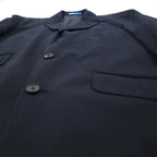 Polo Ralph Lauren 日本製 3B テーラードジャケット S ブラック チンストラップ